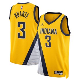 Indiana Pacers Chris Duarte 3 Jordan 2022-23 Statement Edition Navy Miesten Pelipaidat Swingman